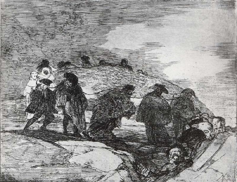 Francisco Goya No saben el camino